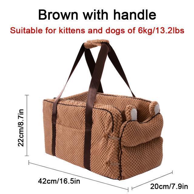 Portable Small Dog Carrier Travel Basket For Small Dogs Cats Pet Bed Transport Cat Dog Seat For Carrying Small Pets On Travel Journeys