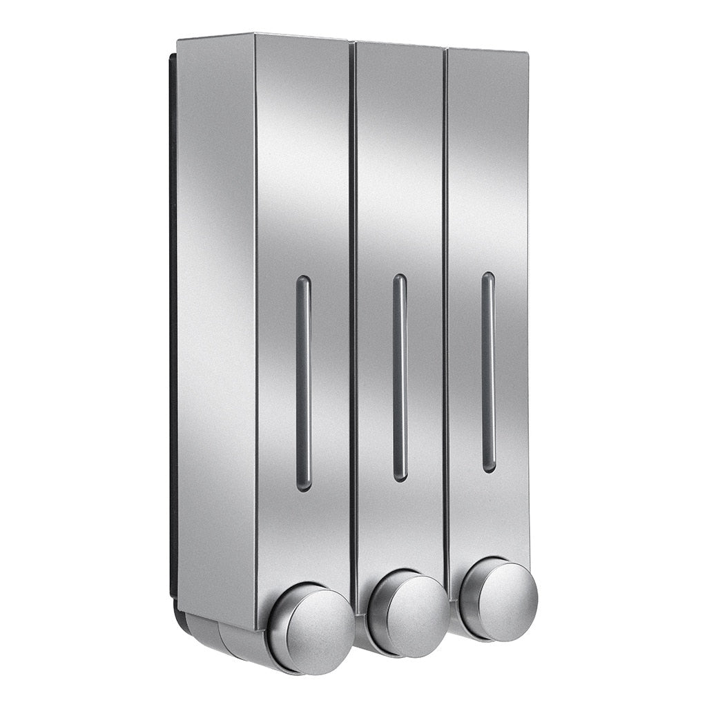 Sleek Soap Dispenser Innovative Wall Mounted Liquid Soap Dispensing Solution For Cosmetics Shampoo Lotion Etc For Bathroom Shower Washrooms