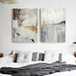 Shades Of Gray Abstract Wall Art Fine Art Canvas Prints Contemporary Minimalist Pictures For Urban Loft Apartment Living Room Home Office Interior Decor