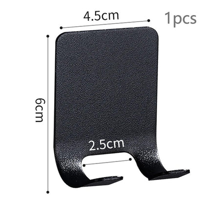 Stainless Steel Razor Holder For Bathroom Wall Mounted Self Adhesive Storage Hook For Convenient Placement Of Razor In Washroom Or Shower Room