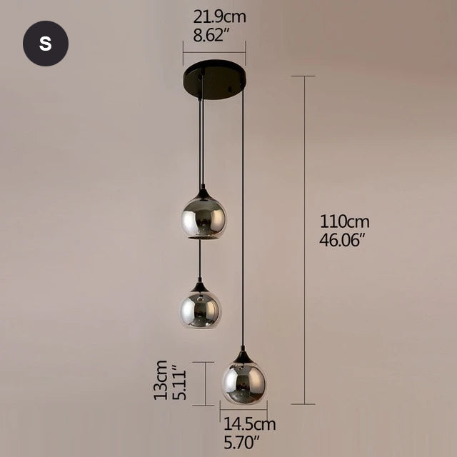 Starry Night Pendant Lights Colorful Creative Glass Lampshade Hanging Lights With Creative Color Effect Modern Home Lighting Solution For Home Restaurant Lounge Decor