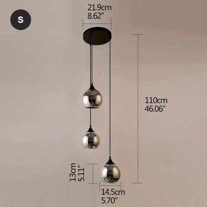 Starry Night Pendant Lights Colorful Creative Glass Lampshade Hanging Lights With Creative Color Effect Modern Home Lighting Solution For Home Restaurant Lounge Decor