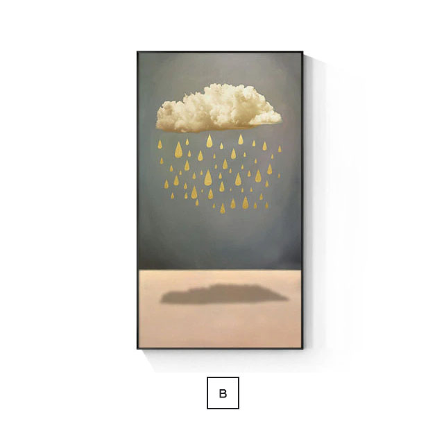 Surreal Abstract Minimalist Landscape Wall Art Fine Art Canvas Prints Modern Pictures For Hallway Living Room Dining Room Auspicious Home Office Interior Decor