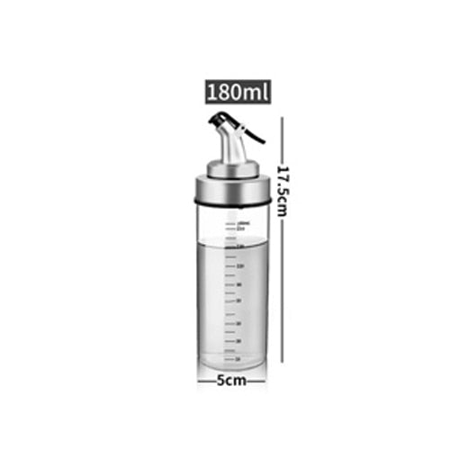 Kitchen Oil Dispenser Bottles For Olive Oil Vinegar Condiments Sauce Storage Glass Bottles With Precision Oil Control Non-Drip Nozzles