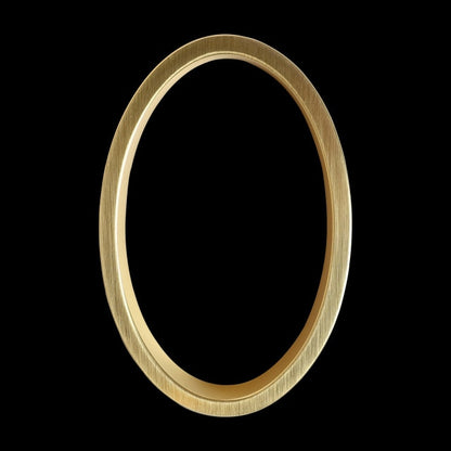 Modern Golden House Numbers 125mm / 5inch Floating Or Flush Mounted Outdoor Signage Satin Brass Numerals For Front Door Numbers #0-9