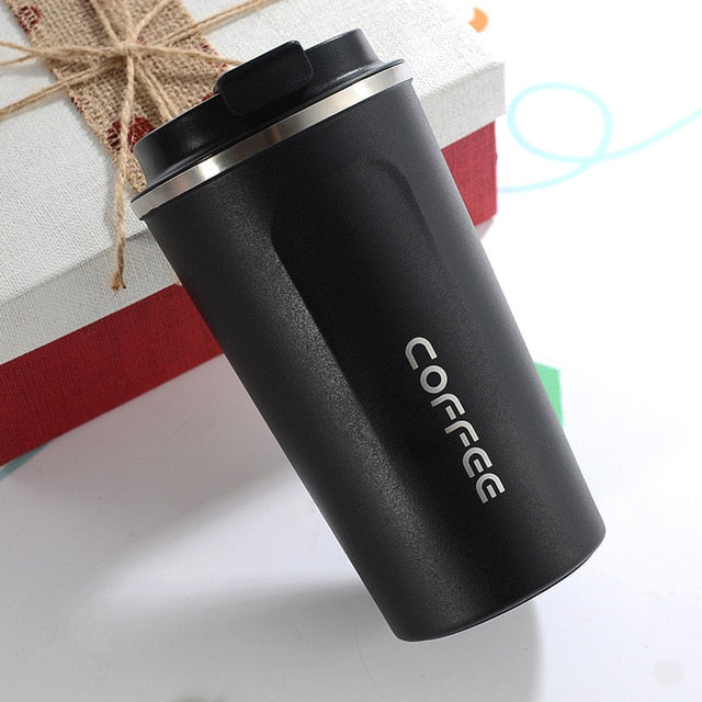 Stainless Steel Thermo Coffee Mug Ultra Lightweight Portable Thermo Cup Travel Water Bottle For Work Home Leisure Vacuum Thermocup