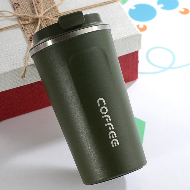 Stainless Steel Thermo Coffee Mug Ultra Lightweight Portable Thermo Cup Travel Water Bottle For Work Home Leisure Vacuum Thermocup