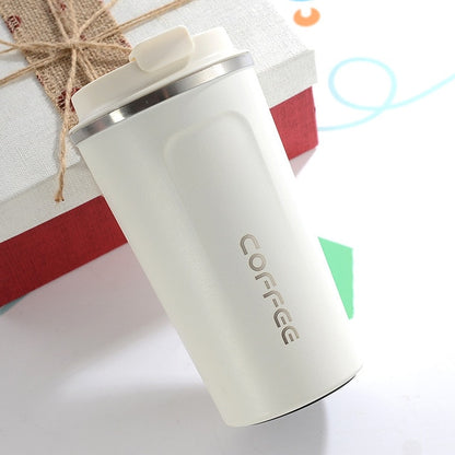 Stainless Steel Thermo Coffee Mug Ultra Lightweight Portable Thermo Cup Travel Water Bottle For Work Home Leisure Vacuum Thermocup