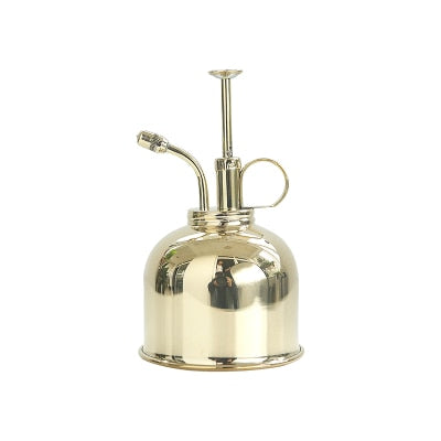 Vintage Mini Watering Can For Indoor House Plant Spray For Succulent Plants Maintenance Vintage Style Brass Fine Mist Sprayer Home Gardening Tools Nordic Style Decor