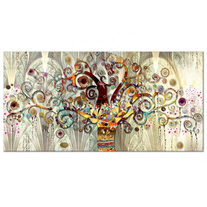 Tree Of Life Famous Artists Abstract Symbolist Wall Art Fine Art Canvas Print Picture For Luxury Living Room Bedroom Contemporary Home Office Interior Decor