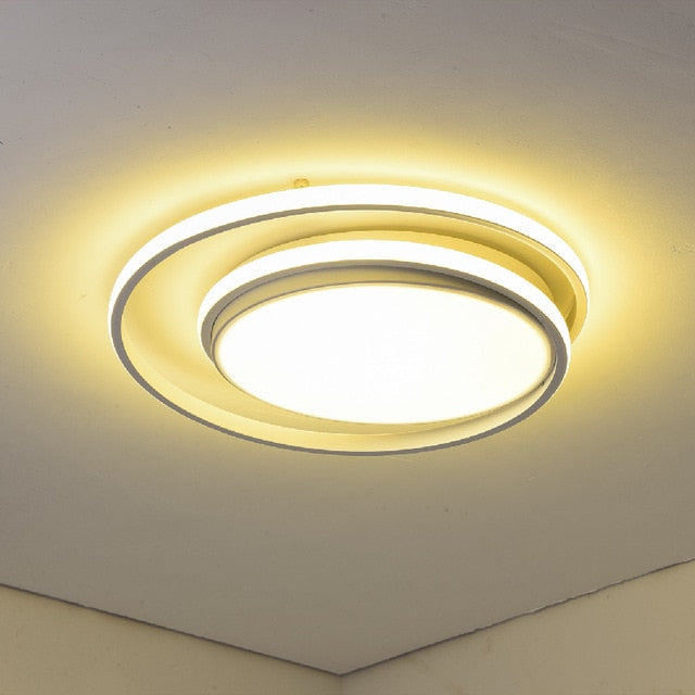 Modern Rounded Design LED Ceiling Light Chandelier For Living Room Dining Room Bedroom Lighting Avante-Garde Styling Contemporary Home Interior Lighting Solution