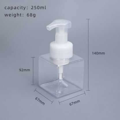Blank Liquid Soap Dispensers Simple Modern Design Reusable Containers Foam Pump Bottles For Soap Hand Lotion Beauty Hair Cosmetics Essential Bathroom Accessories