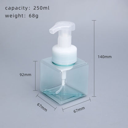 Blank Liquid Soap Dispensers Simple Modern Design Reusable Containers Foam Pump Bottles For Soap Hand Lotion Beauty Hair Cosmetics Essential Bathroom Accessories