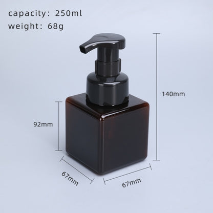 Blank Liquid Soap Dispensers Simple Modern Design Reusable Containers Foam Pump Bottles For Soap Hand Lotion Beauty Hair Cosmetics Essential Bathroom Accessories