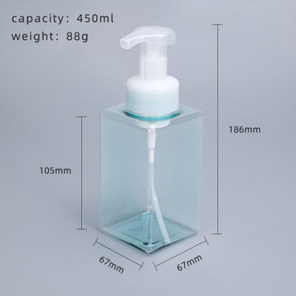 Blank Liquid Soap Dispensers Simple Modern Design Reusable Containers Foam Pump Bottles For Soap Hand Lotion Beauty Hair Cosmetics Essential Bathroom Accessories