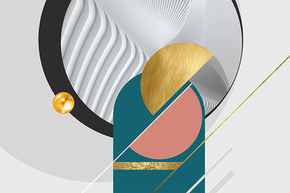 Modern Abstract Surreal Wall Art Fine Art Canvas Prints 3d Effect Visual Symmetry Pictures For Living Room Luxury Apartment Home Office Art Decor