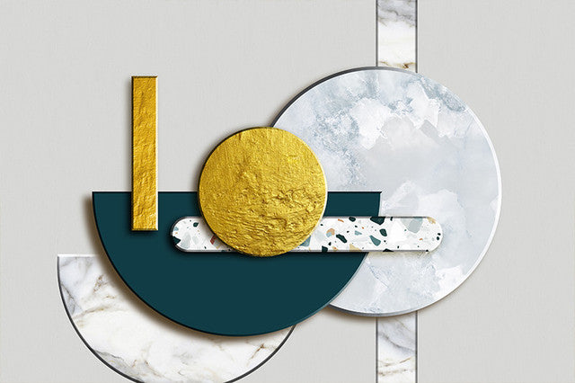 Modern Abstract Surreal Wall Art Fine Art Canvas Prints 3d Effect Visual Symmetry Pictures For Living Room Luxury Apartment Home Office Art Decor